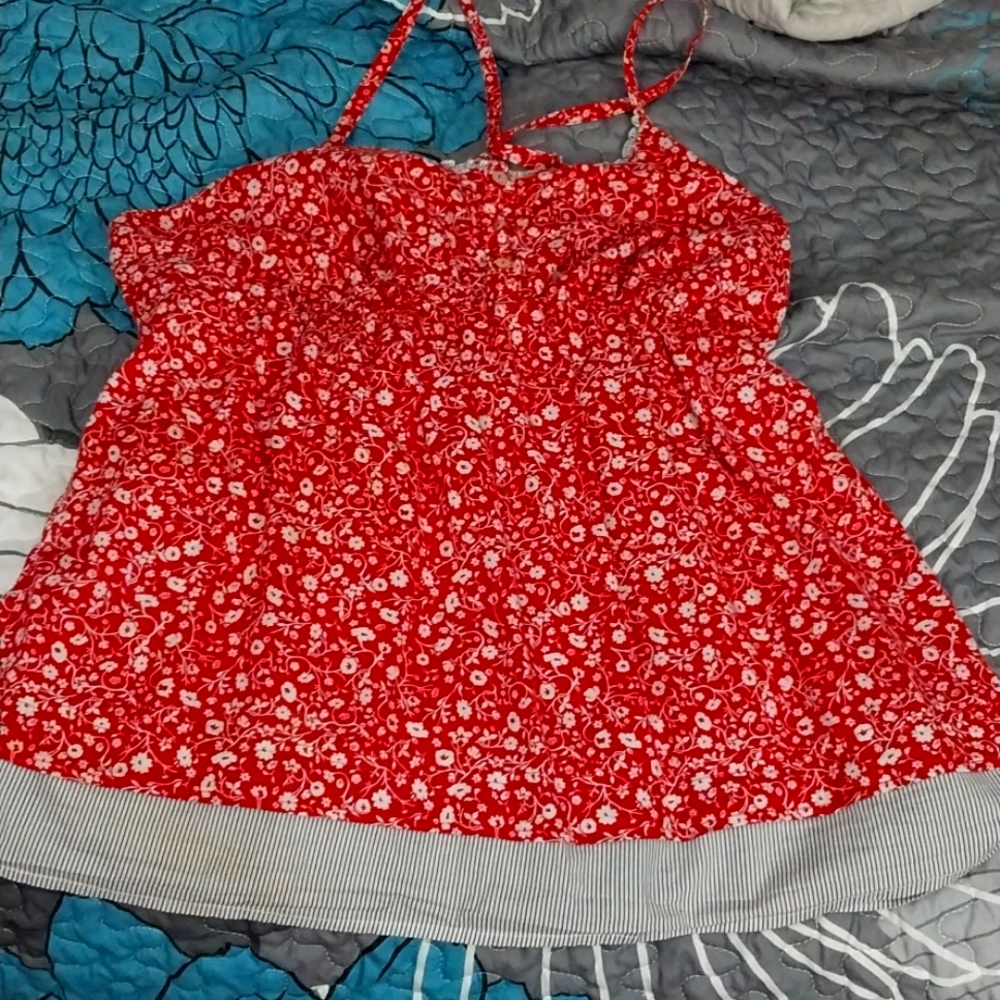 Maurice floral print size 1X tank top